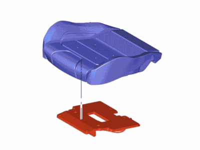Ford JR3Z-63632A22-C Pad - Seat Cushion