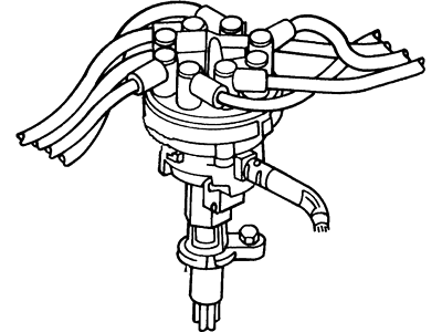 Ford Distributor - FOTZ-12127-J