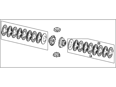 Ford F7UZ-4215-AA Gear Kit