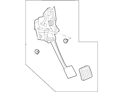 Mercury 8L8Z-7B633-A Pedal - Clutch