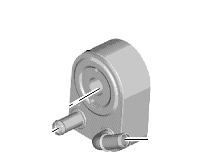 Ford BE8Z-6A642-A Oil Cooler Assy