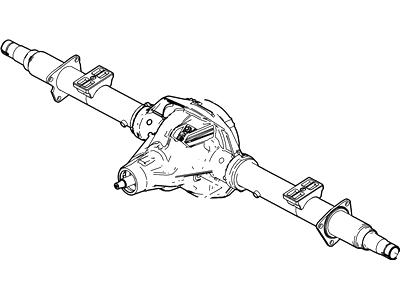 Ford 7U9Z-4010-A Housing - Rear Axle 7U9Z-4010-A Ford Housing - Rear Axle Illustration 1 of 1