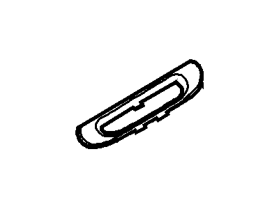 Ford XL5Z-13601B30-AAC Bezel - Seat Belt Guide