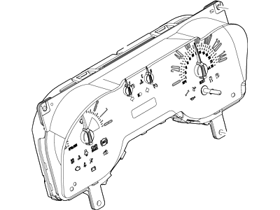 2006 Ford Mustang Instrument Cluster - 6R3Z-10849-AA