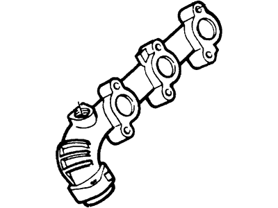 Mercury Exhaust Manifold - F48Z9431E