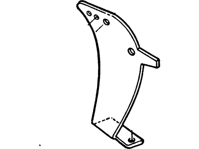 Ford E7TZ-9928370-A Splash Shield