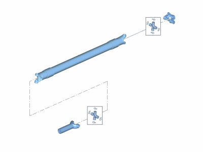 Ford HC3Z-4602-AG Drive Shaft