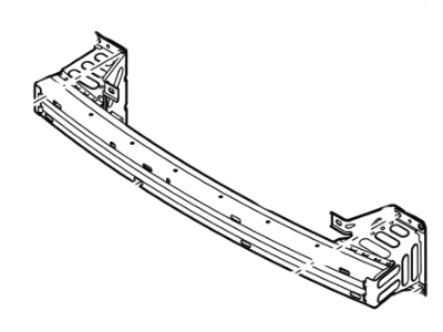 Mercury AE5Z-17757-ACP Bumper Assy - Front