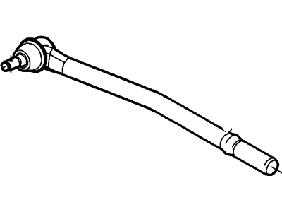 Ford F2UZ-3A130-A End - Spindle Rod Connecting Ford F2UZ-3A130-A End - Spindle Rod Connecting