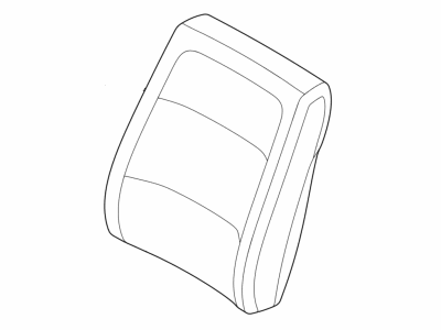 Ford DA8Z-7464417-DE Cover Assy - Seat Back