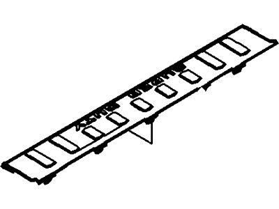 Ford 8C3Z-2513208-AA Plate - Door Scuff, Passenger Side