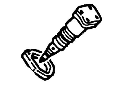 1998 Ford E-250 Econoline Fuel Injector - F61Z-9VE527-BRM