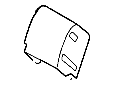 Lincoln 2L1Z-78613C46-AA Cover - Seat Belt Retractor