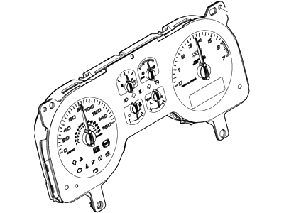2007 Ford Mustang Instrument Cluster - 7R3Z-10849-AA