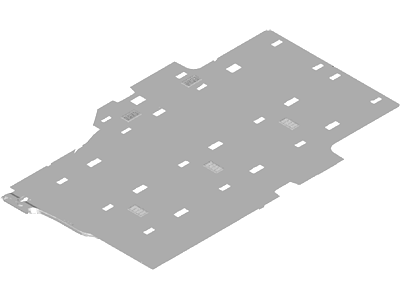 Ford CK4Z-6113046-AH Carpet - Floor