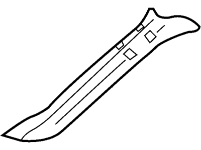 Ford 2L3Z-1503598-AAC Windshield Pillar Trim