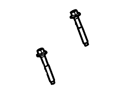 Ford -W705391-S300 Bolt - Hexagon Head - Flanged
