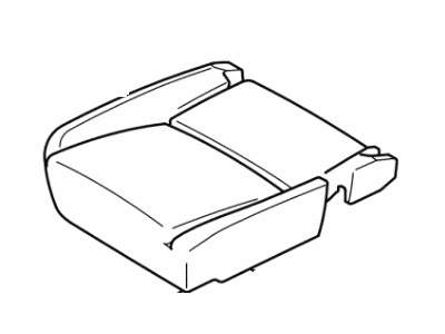 Ford BT1Z-1763840-A Pad - Rear Seat Cushion