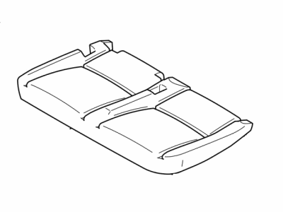 Ford BT1Z-1763841-A Pad - Rear Seat Cushion