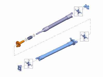 Ford KL3Z-4R602-A Drive Shaft