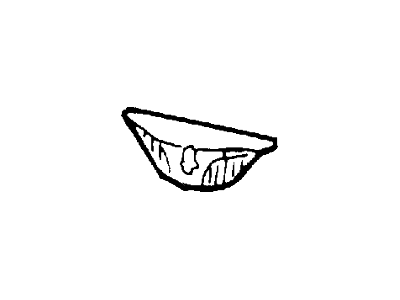 Lincoln YL7Z-13707-AA Lamp Lens