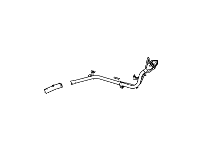Lincoln AE5Z-9034-R Pipe - Fuel Filler