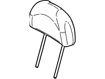 Ford AL8Z-78611A08-AD Head Rest Assy