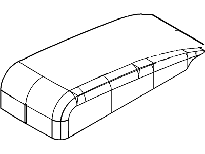 Ford 6W7Z-54645A76-AB Cover Assembly - Front Seat Cushion 6W7Z-54645A76-AB Ford Cover Assembly - Front Seat Cushion Illustration 1 of 1
