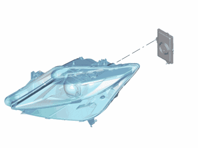 2013 Ford Fusion Headlight - DP5Z-13008-G