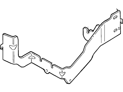 Mercury F8RZ2C214BA Control Module Bracket
