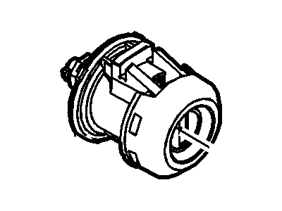 Ford 8L3Z-1521990-A Lock Cylinder Less Keys