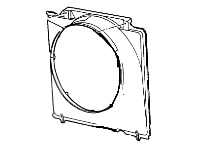 Ford F81Z-8146-HA Shroud - Radiator Fan              
