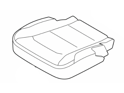 Ford JB5Z-7863804-MA Cover Assy - Rear Seat Cushion