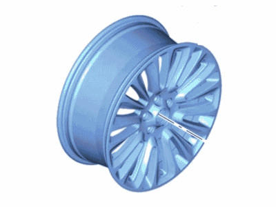 Lincoln DP5Z-1007-C Wheel Assy