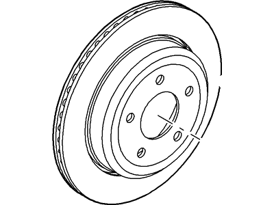 Mercury 3W7Z-1V125-AA Rotor Assy