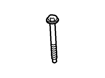 Mercury F6AZ-6345-AA Bolt - Bearing Cap - Hex. Head