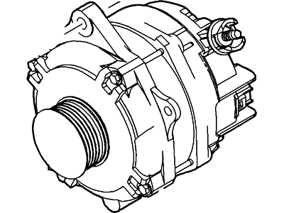 Ford DG1Z-10346-A Alternator Assy