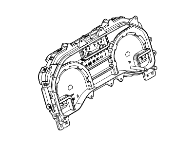 Ford BC2Z-10849-LB Instrument Cluster