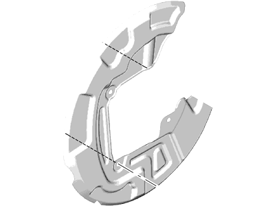 Lincoln DG9Z-2C028-B Shield - Splash