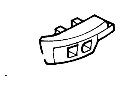 Ford F52Z17E855A Energy Absorber, Passenger Side