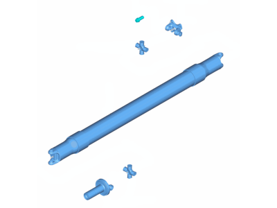 Ford JL3Z-4602-X Drive Shaft