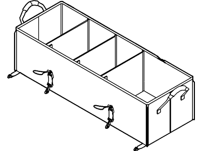 Ford AE5Z-78115A00-A Compartment Assy - Rear Stowage