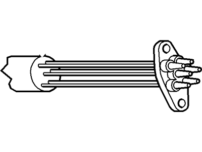 Ford F7UZ-19D699-AB Hose - Vacuum