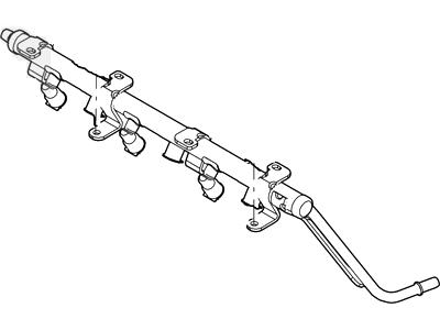 Mercury Fuel Rail - 6E5Z-9F792-BA