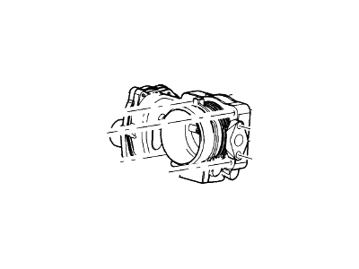 Ford 6R3Z-9E926-AA Throttle Body And Motor Assembly