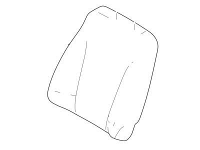 Ford 9A1Z-7864417-AB Cover Assembly - Seat Back, Driver Side