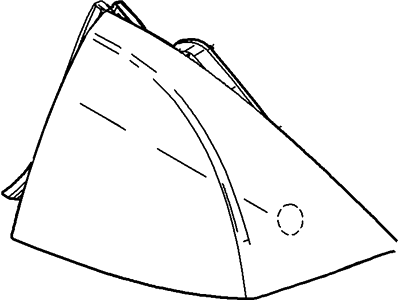 Mercury 6E5Z-13405-A Lamp Assy - Rear