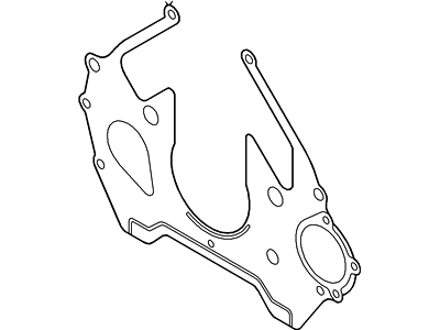 Mercury XL3Z-7007-AA Plate - Cylinder Block Rear