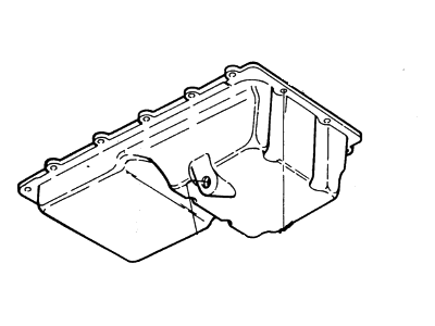 Lincoln Oil Pan - F5LY-6675-A