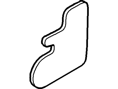Ford 5S4Z-5462186-GAD Valance - Seat Assembly, Passenger Side 5S4Z-5462186-GAD Ford Valance - Seat Assembly, Passenger Side Illustration 1 of 1